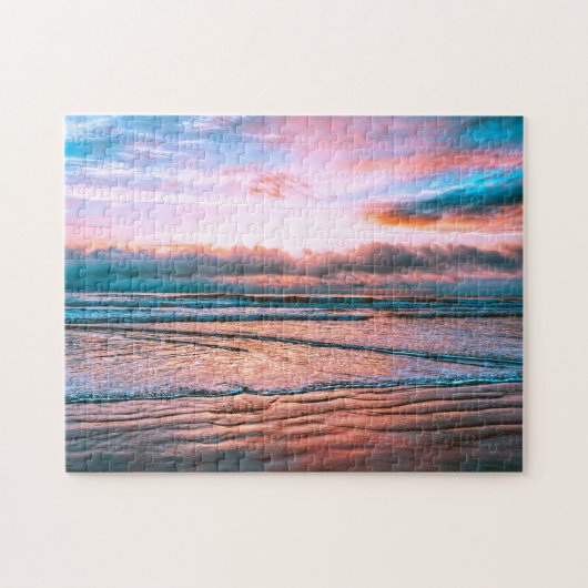 Zonneopgang op de Atlantische puzzel (Horizontaal)