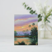 Zonneopgang op de Everglades Briefkaart (Staand voorkant)