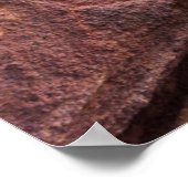 Zonneopgang op de strand van Guarda do Embau Poster (Hoek)