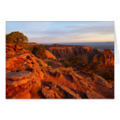 Zonneopgang op het grote Uitzicht spoor bij het CO (Voorkant Horizontaal)