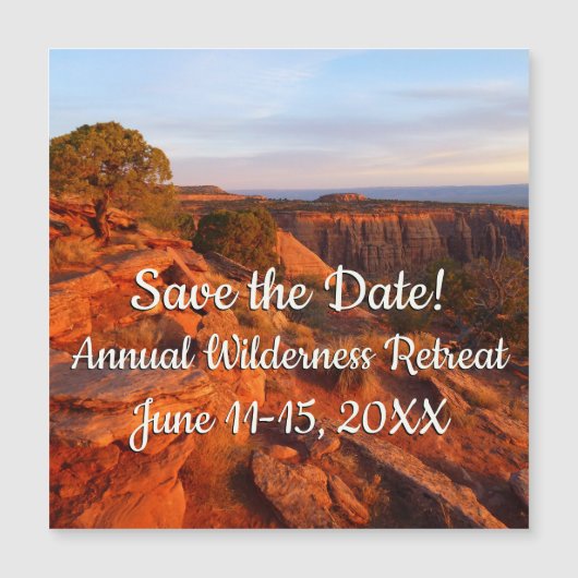 Zonneopgang op het grote Uitzicht spoor bij het CO (Voorkant)