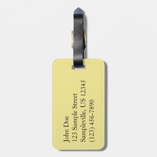 Zonneopgang op het grote Uitzicht spoor bij het CO Bagagelabel (Achterkant verticaal)