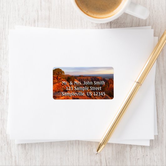 Zonneopgang op het grote Uitzicht spoor bij het CO Etiket (Insitu)