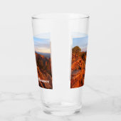 Zonneopgang op het grote Uitzicht spoor bij het CO Glas (Links)