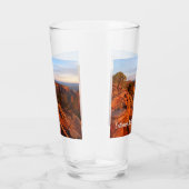 Zonneopgang op het grote Uitzicht spoor bij het CO Glas (Rechts)