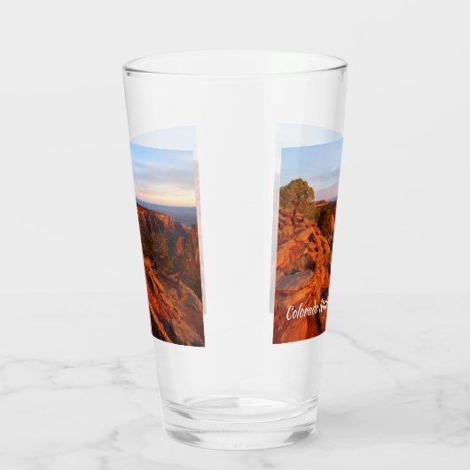 Zonneopgang op het grote Uitzicht spoor bij het CO Glas (Rechts)