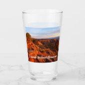 Zonneopgang op het grote Uitzicht spoor bij het CO Glas (Voorkant)