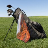 Zonneopgang op het grote Uitzicht spoor bij het CO Golfhanddoek (Groen)