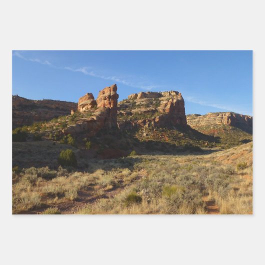 Zonneopgang op het grote Uitzicht spoor bij het CO Inpakpapier Vel (Voorkant 2)