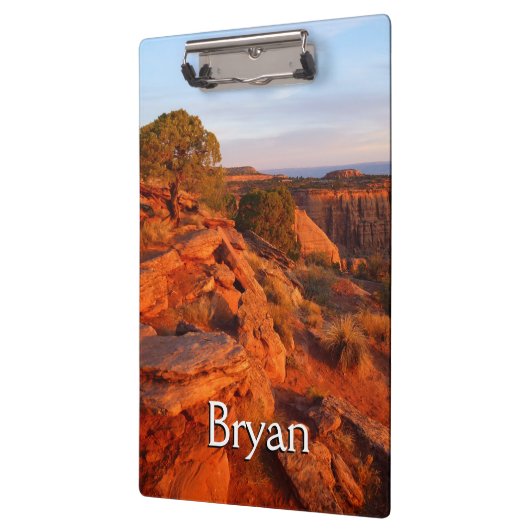 Zonneopgang op het grote Uitzicht spoor bij het CO Klembord (Links)