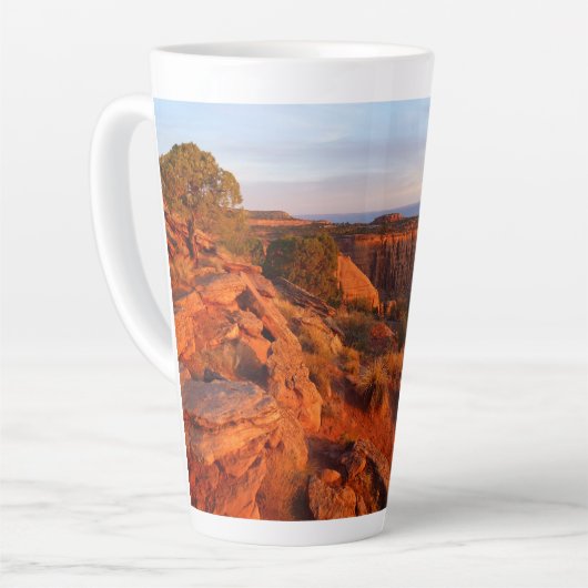 Zonneopgang op het grote Uitzicht spoor bij het CO Latte Mok (Linkerhoek)