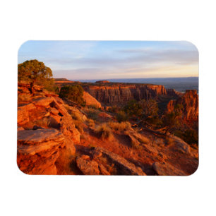 Zonneopgang op het grote Uitzicht spoor bij het CO Magneet
