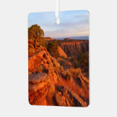 Zonneopgang op het grote Uitzicht spoor bij het CO Metalen Ornament (Voorkant links)