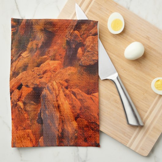 Zonneopgang op het grote Uitzicht spoor bij het CO Theedoek (Quarter Fold)