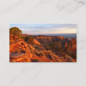 Zonneopgang op het grote Uitzicht spoor bij het CO Visitekaartje (Achterkant)