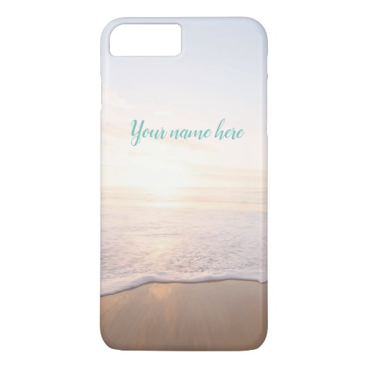 Zonneopgang op het strand Case-Mate iPhone case (Achterkant)