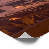 Zonneopgang over de berggebieden in het zuiden poster (Hoek)