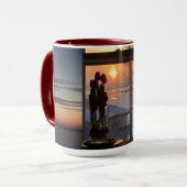 Zonneopgang, Tulpen en Bevroren meer Mok (Voorkant links)