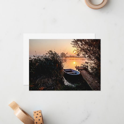 Zonneopje - Living the Good Life Note Kaart Notitiekaartje (Voorkant / Achterkant in situ)