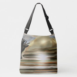 Zonneopje op de Abstracte Kunst in het zuidwesten  Crossbody Tas