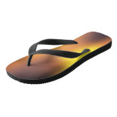 Zonneopkleurige Creëer Teenslippers (Schuin)