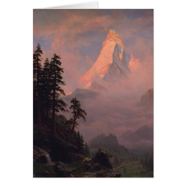 Zonneopkomst bij de Matterhorn (Voorkant)