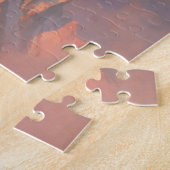 Zonneopkomst bij de Matterhorn Legpuzzel (Zijkant)