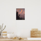 Zonneopkomst bij de Matterhorn Poster (Keuken)