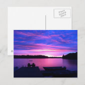 Zonneopkomst in Maine!!! Briefkaart (Voorkant / Achterkant)