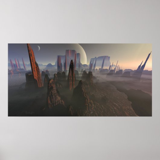 Zonneopkomst Poster (Voorkant)