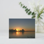 Zonneopkomst San Diego Briefkaart (Staand voorkant)