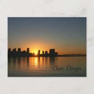 Zonneopkomst San Diego Briefkaart