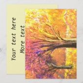 Zonneoppas in de herfst (Voorkant / Achterkant)