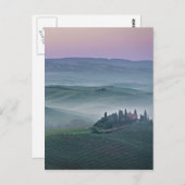 Zonneoppas over een verticale kaart van het landsc (Voorkant / Achterkant)