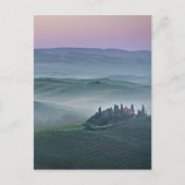 Zonneoppas over een verticale kaart van het landsc (Voorkant)