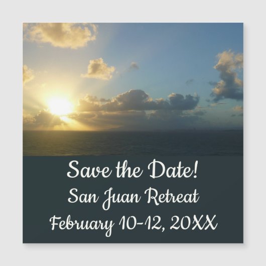 Zonneoppas over San Juan II Puerto Rico (Voorkant)