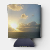 Zonneoppas over San Juan II Puerto Rico Blikjeskoeler (Achterkant)