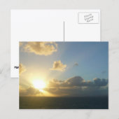 Zonneoppas over San Juan II Puerto Rico Briefkaart (Voorkant / Achterkant)