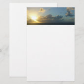 Zonneoppas over San Juan II Puerto Rico Briefpapier (Voorkant / Achterkant)