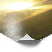 Zonneoppas over San Juan II Puerto Rico Foto Afdruk (Hoek)