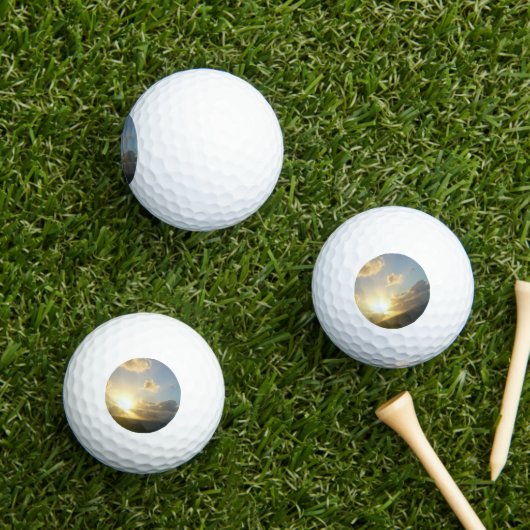 Zonneoppas over San Juan II Puerto Rico Golfballen (Insitu Gras)