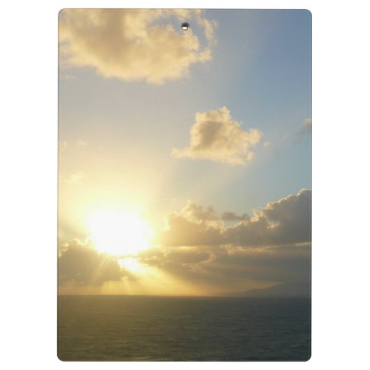 Zonneoppas over San Juan II Puerto Rico Klembord (Achterkant)