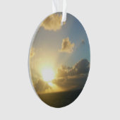 Zonneoppas over San Juan II Puerto Rico Ornament (voorkant)