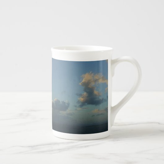 Zonneoppas over San Juan II Puerto Rico Porselein Kop (Rechts)