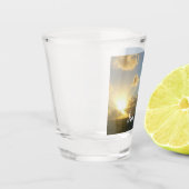 Zonneoppas over San Juan II Puerto Rico Shot Glas (Links)