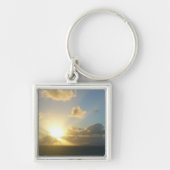 Zonneoppas over San Juan II Puerto Rico Sleutelhanger (Voorkant)