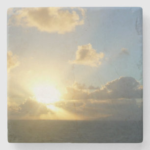 Zonneoppas over San Juan II Puerto Rico Stenen Onderzetter