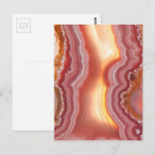 Zonneoproze Oranje geelrog Briefkaart (Voorkant / Achterkant)