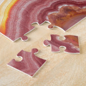 Zonneoproze Oranje geelrog Legpuzzel (Zijkant)