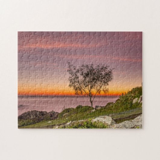 Zonneopslag in de strandbek Armação Legpuzzel (Horizontaal)